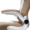 PAGED Executive Office Chair Fully Reclining Ergonomic Gaming Chair with Footrest, Adjustable Desk Chair for Bedroom - 4 of 4