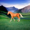 Breyer CollectA Series Missouri Palomino Fox Trotter Mare Model Horse - 2 of 4