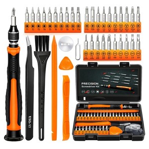 Itopfox 38Pcs Small Precision Screwdriver Set with Torx, Mini Repair Tool Kit for Macbook, Computer, Laptop, iPhone, PS4, Xbox, Switch, Eyeglasses - 1 of 4