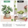 Unique Bargains Ceramic Durable Indoor Decorative Plant Saucer 2 Pcs - 4 of 4