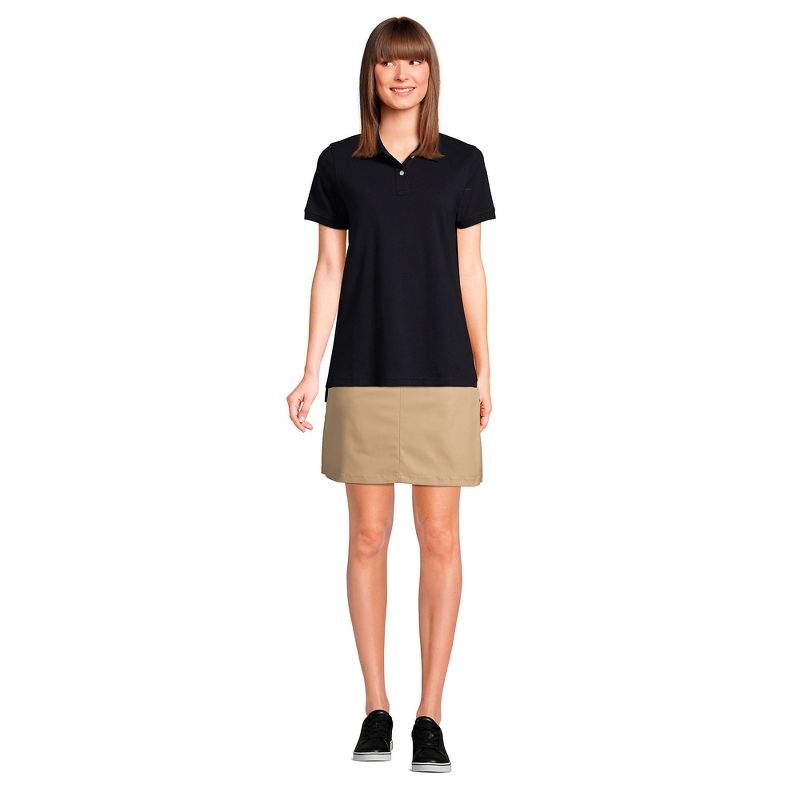School Uniform Young Women's Short Sleeve Mesh Polo Shirt, 4 of 5