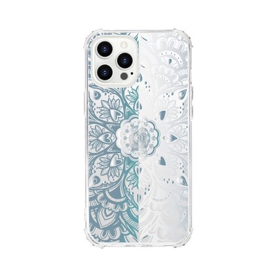OTM Essentials Apple iPhone 12/iPhone 12 Pro Tough Edge Geometrics & Patterns Clear Case