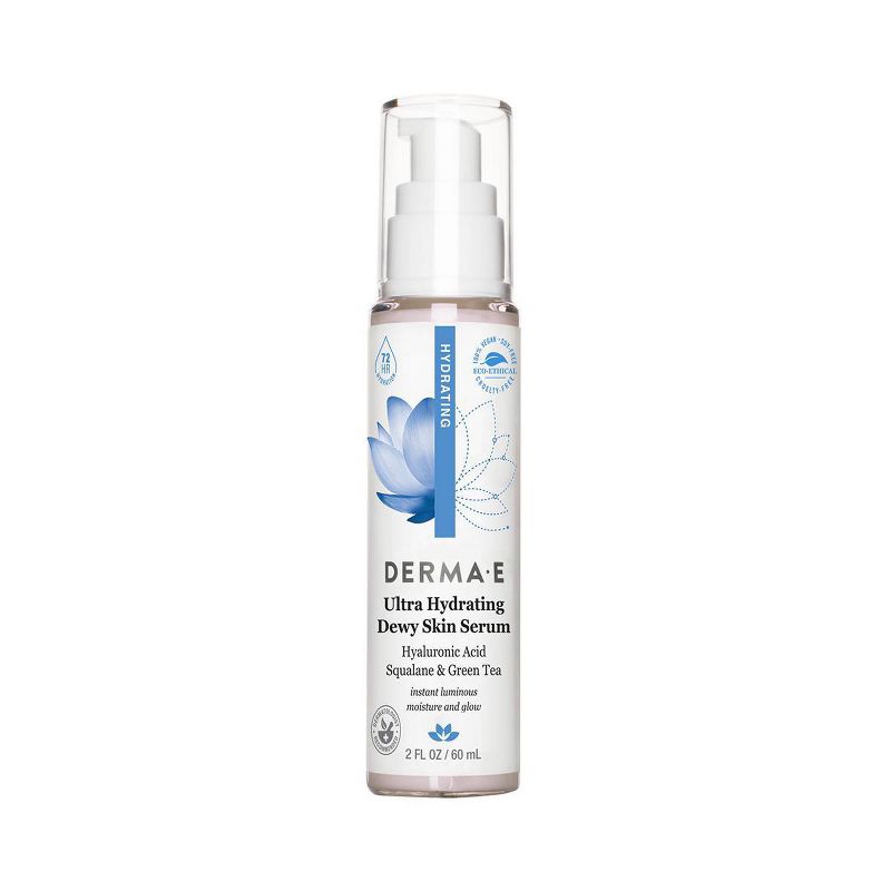 derma e Ultra Hydrating Dewy Skin Face Serum - 2 fl oz, 3 of 15