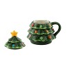 Mr. Christmas 16 oz. Ceramic Santa Mug and Ornament Set - 4 of 4