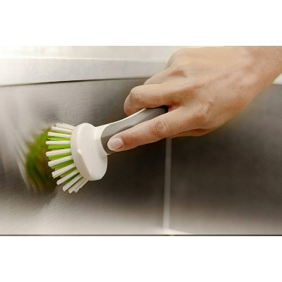Compact Non-Scratch Antimicrobial Scrub Brush