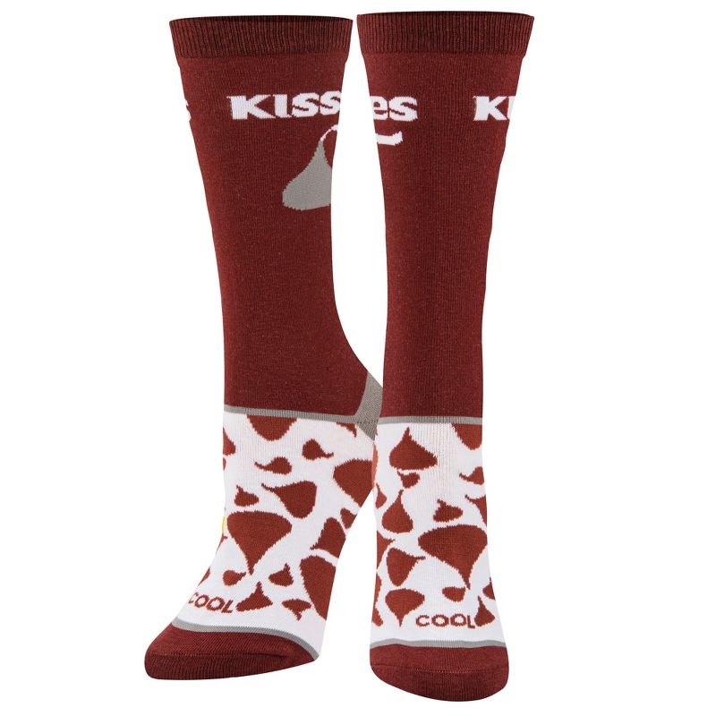 Cool Socks, Hershey's Kisses, Funny Novelty Socks, Medium, 2 of 6