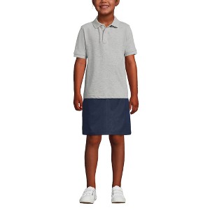 Lands' End School Uniform Kids Short Sleeve Mesh Polo Shirt - 1 of 4