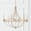Capital Lighting Isabella 6 - Light Chandelier in  Winter Gold - 4 of 4