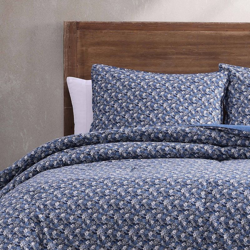 Prairie Floral Cotton Comforter Set Blue - Wrangler, 3 of 10