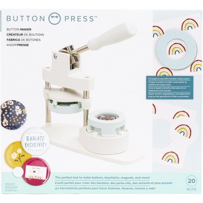 We R Button Press Kit for Custom Buttons, Keychains and More