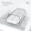 Stackable Eggs Organizer with Removable Tray for Refrigerator Storage, BPA-Free Rolling Egg Holder - 2 of 4