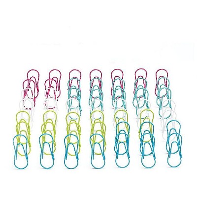 Poppin Assorted Box of Paper Clips 105922