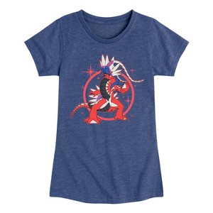 Girls' - Pokémon - Koraidon Elements Fitted Short Sleeve Graphic T-Shirt - 1 of 4