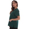 Just Love Solid Scrub Top for Women with Pockets and V-Neck - Comfortable and Professional Medical Uniform - 2 of 3