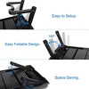 iMountek "Versatile Foldable Laptop Table with Cooling Fan, LED Light, USB Ports & Storage – Perfect for Home Office, Breakfast, and Snacking!" Black - image 3 of 4