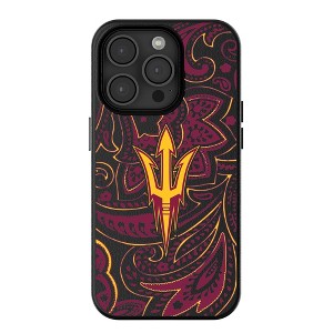 Keyscaper NCAA Big 12 Universities Paisley MagSafe Compatible Cell Phone Case for Apple iPhone - 1 of 4