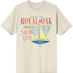 Royal Oak Sailing Club Adult Crew Neck Short Sleeve Tee - 1 of 2