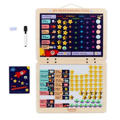 Battat Education I Am Responsible! Magnetic Responsibility Chart