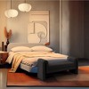 Meridian Furniture,Stylus Boucle Fabric Bench - 2 of 4