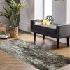 Washable Modern Abstract Rug Non Slip Low Pile Rug Soft Contemporary Throw Floor Cover Foldable Indoor Carpet for Living Room Bedroom - 3 of 4