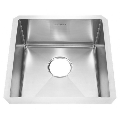 American Standard 18sb 8171700 Pekoe 17 Single Basin Stainless Steel Kitchen Sink For Undermount Installation