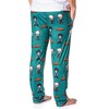 Seven Times Six My Hero Academia Men's Izuku Midoriya and Katsuki Bakugo Pajama Pants Green - 2 of 4