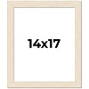 PosterPalooza | 14x17 Wide Barnwood Picture Frame, UV Acrylic, 6 Finishes - Grey, Brown, White, and Black - 2 of 4
