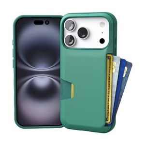Smartish iPhone 17 Wallet Case - Wallet Slayer Vol 1 - Slim Grip Card Holder Cover - 1 of 4