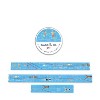 Illustrated Masking Tape by Ramus & Co - 3ct Rolls, Assorted Rolls (Party in The USA + Red & Blue Stamps + By The Pool) - 3 of 4
