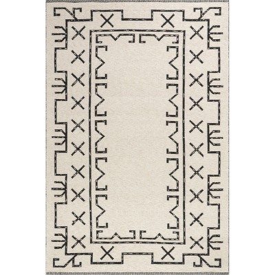 Nuloom June Geometric Reversible Wool Area Rug