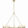 Crystorama Lighting Aragon 12 - Light Chandelier in  Soft Brass - 2 of 4