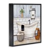 Stupell Industries Bathroom Farmhouse Style Tub, 24" x 24" - 3 of 4