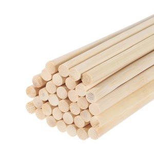 Unique Bargains Arts Crafts Garden Christmas Decoration Round Natural Wood Sticks 60 Pcs - 1 of 4