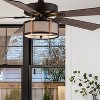 42" 5 Blade Zara Black and Bronze Lighted Ceiling Fan - River of Goods: LED Kit, Reversible Motor - 2 of 4
