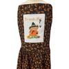 Doll Clothes Superstore Bib Apron Kitchen Or Restaurant Adjustable Neck Waist Strap Halloween Print - 4 of 4