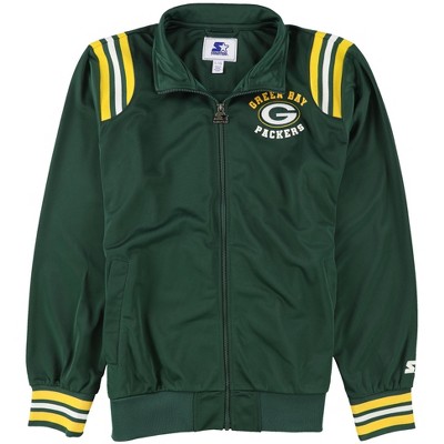 STARTER Mens Green Bay Packers Track Jacket