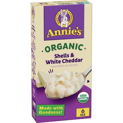 Annie's Organic Shells & White Cheddar Macaroni & Cheese - 6oz