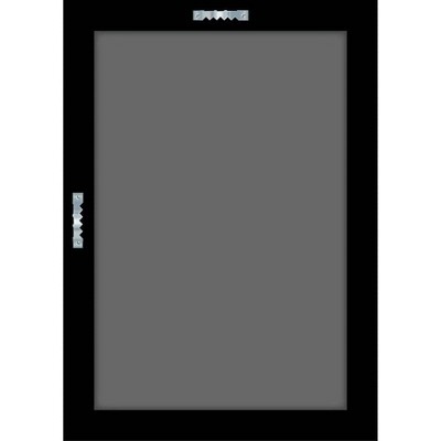 Classic 14x18 Walnut Picture Frame with Double White Mat