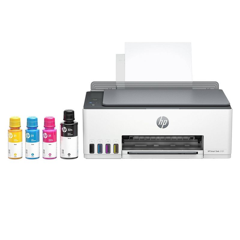 HP Smart Tank 5101 Wireless All-In-One Color Refillable Supertank Printer, Scanner, Copier (1F3Y0A), 4 of 15