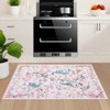 COZONY Washable Floral Vintage Rug with Non-Slip Backing - 4 of 4