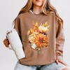 Simply Sage Market Women's Lightweight Garment Dyed Graphic Sweatshirt Fall Watercolor - 2 of 4