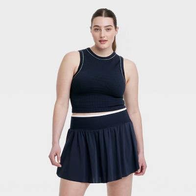 Women's Seamless Piped Muscle Tank Top - All In Motion™