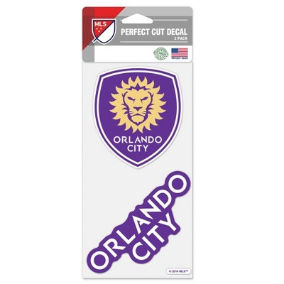 MLS Orlando City SC Decal 2pk