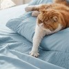 California King Sheet Sets - 4 Pieces Soft Cal King Sheets - Breathable & Cooling - Hotel Luxury - Easy Care Polyester Microfiber Bedding for Women, M - 4 of 4