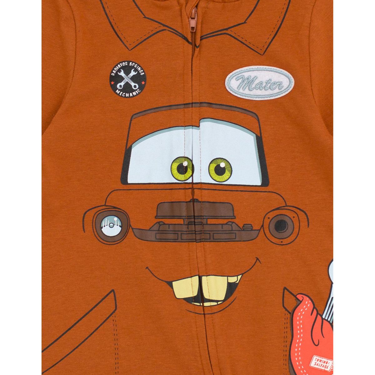 Disney Cars Baby Cosplay Hooded One Piece Newborn to Infant - thumbnail 3