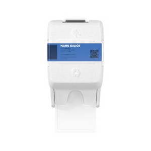 ZEBRA ZSB Series Labels - Potato Starch-Based Printer Label Paper - Recyclable Label Cartridge for Stickers - Versatile - Name Badge, 2.25" x 3.5" - 1 of 4