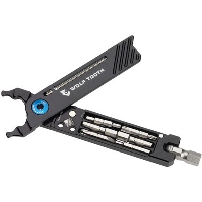 Wolf Tooth 8-Bit Pliers Bike Multi-Tool - Blue Bolt