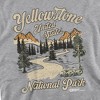 Men's Yellowstone National Park Vintage Crewneck Sweatshirt - 2 of 4