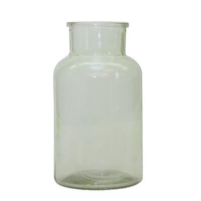 Melrose Sage Green Glass Vase 10.24"H