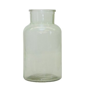 Sage Green Glass Vase 10.24"H - 1 of 2